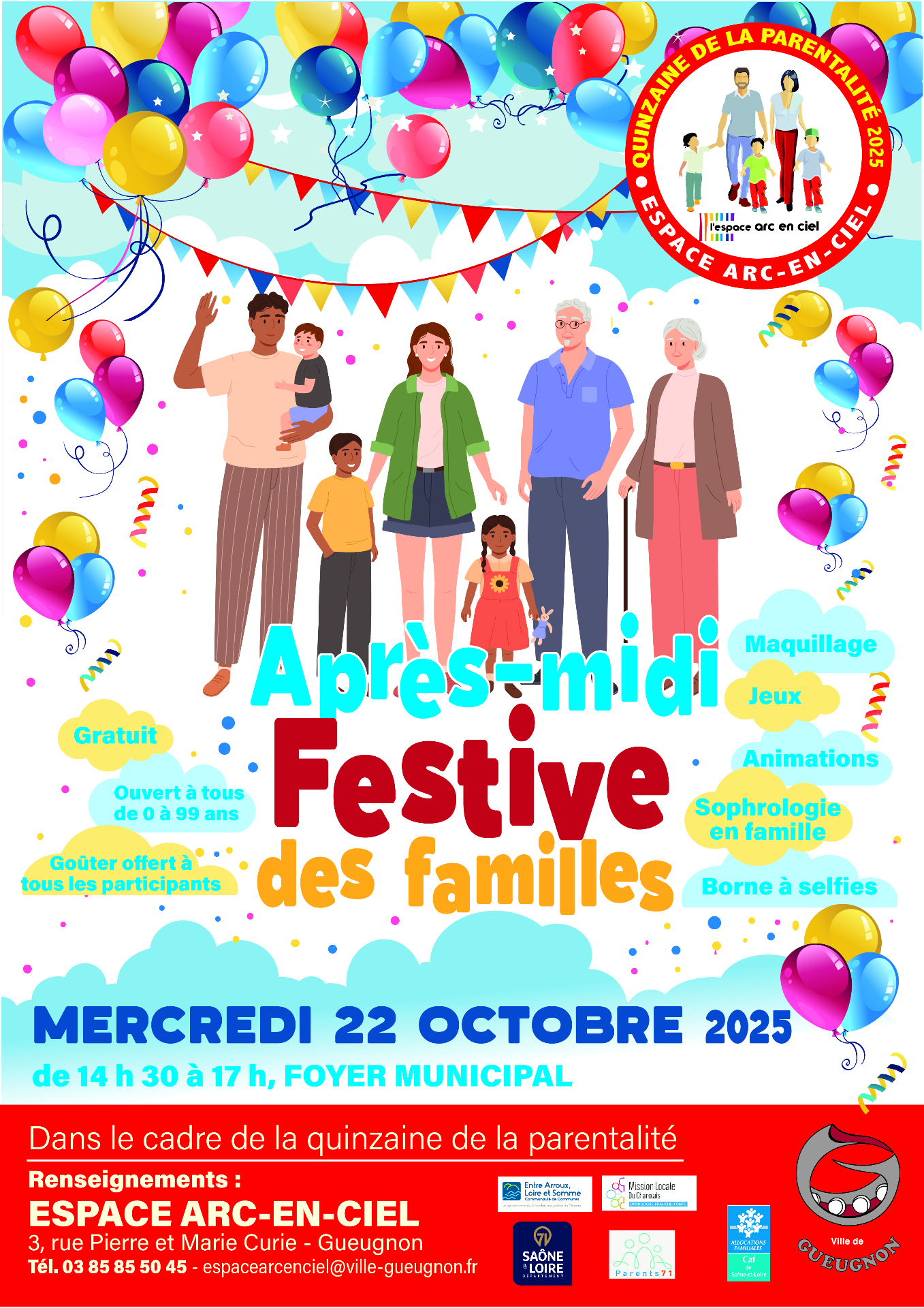 Après-midi festive dans le cadre de la quinzaine de la parentalité